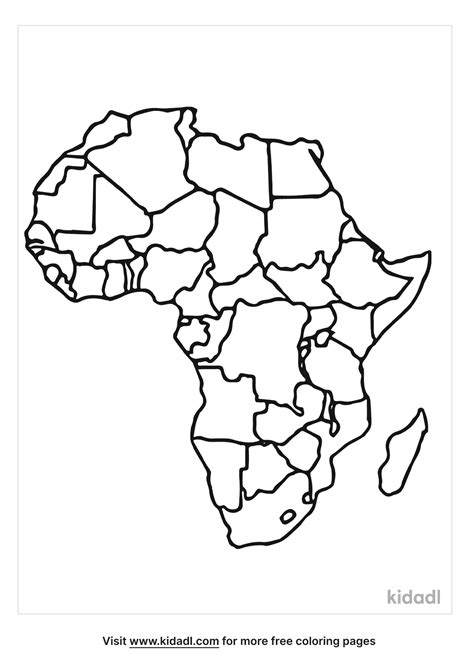 africa coloring pages|map of africa coloring sheet.